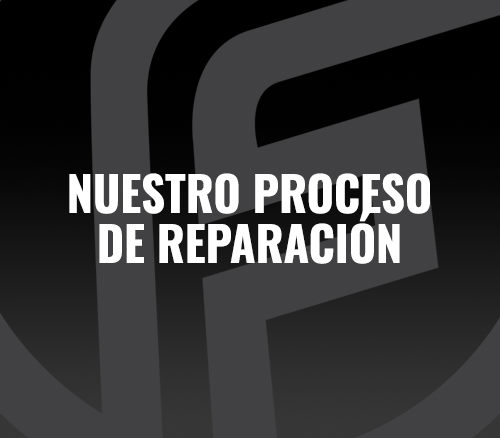 Repair Process Button in Spanish